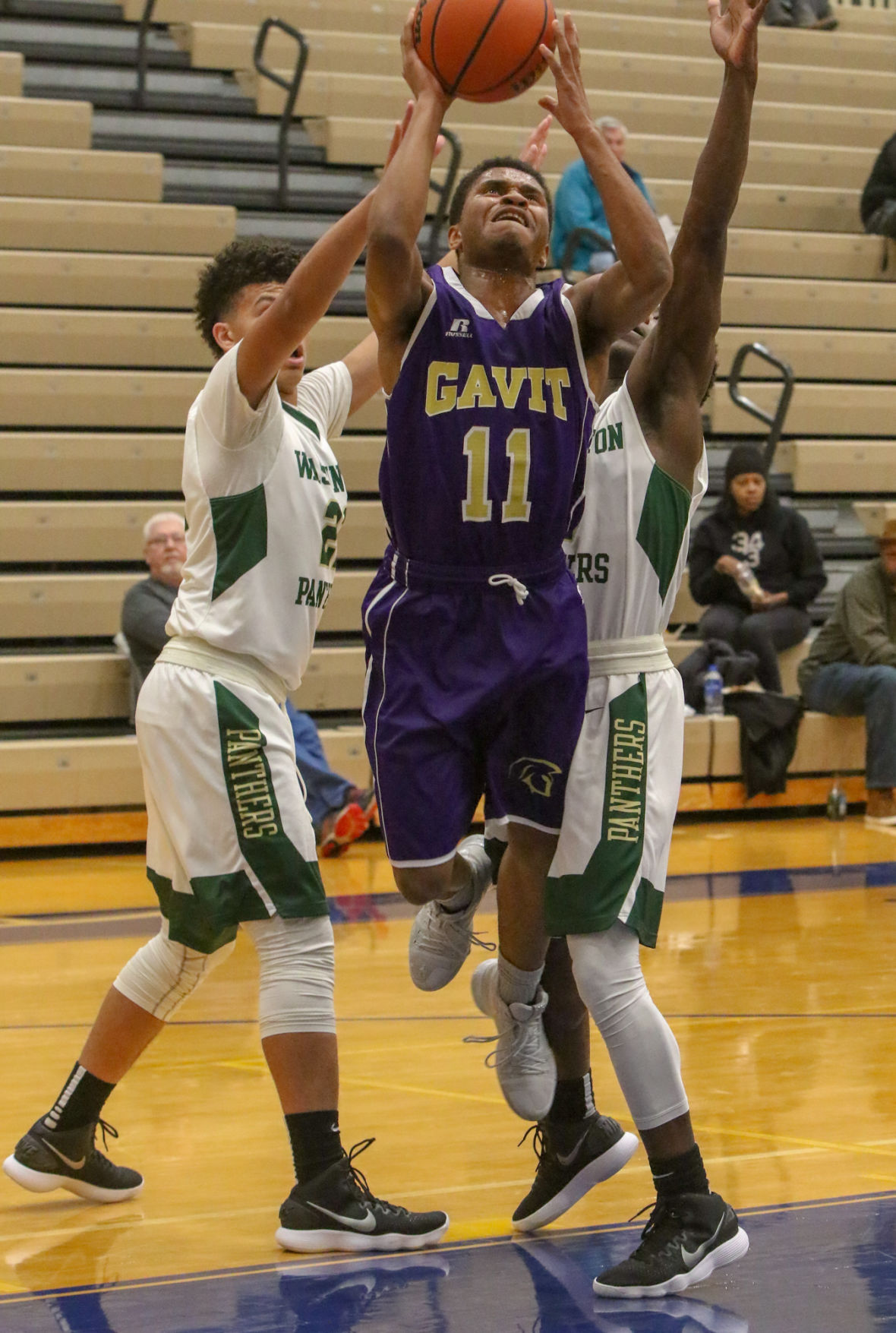 Highland Holiday Hoopfest - Gavit vs South Bend Washington boys basketball